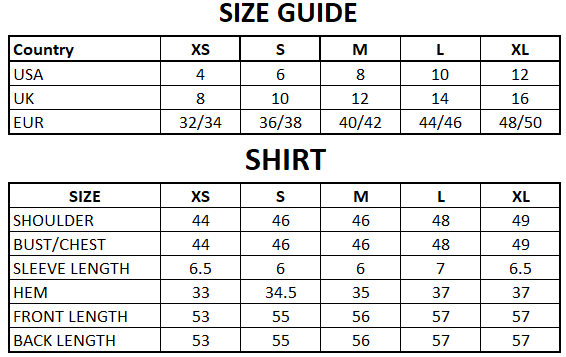 Size Guide