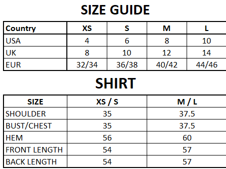 Size Guide