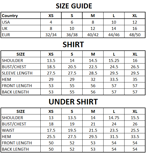 Size Guide