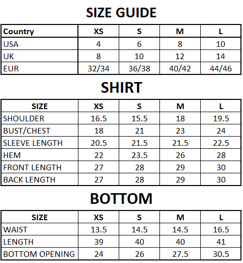 Size Guide