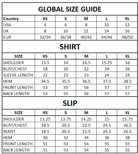 Size Guide