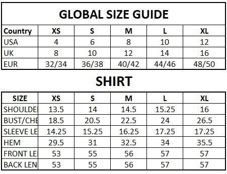 Size Guide