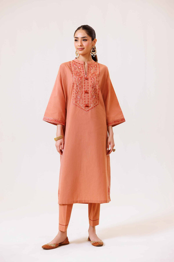 2 Piece - Embroidered Suit - KFS24-93