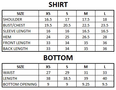 Size Guide