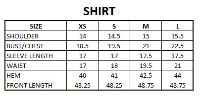 Size Guide