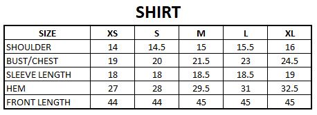 Size Guide