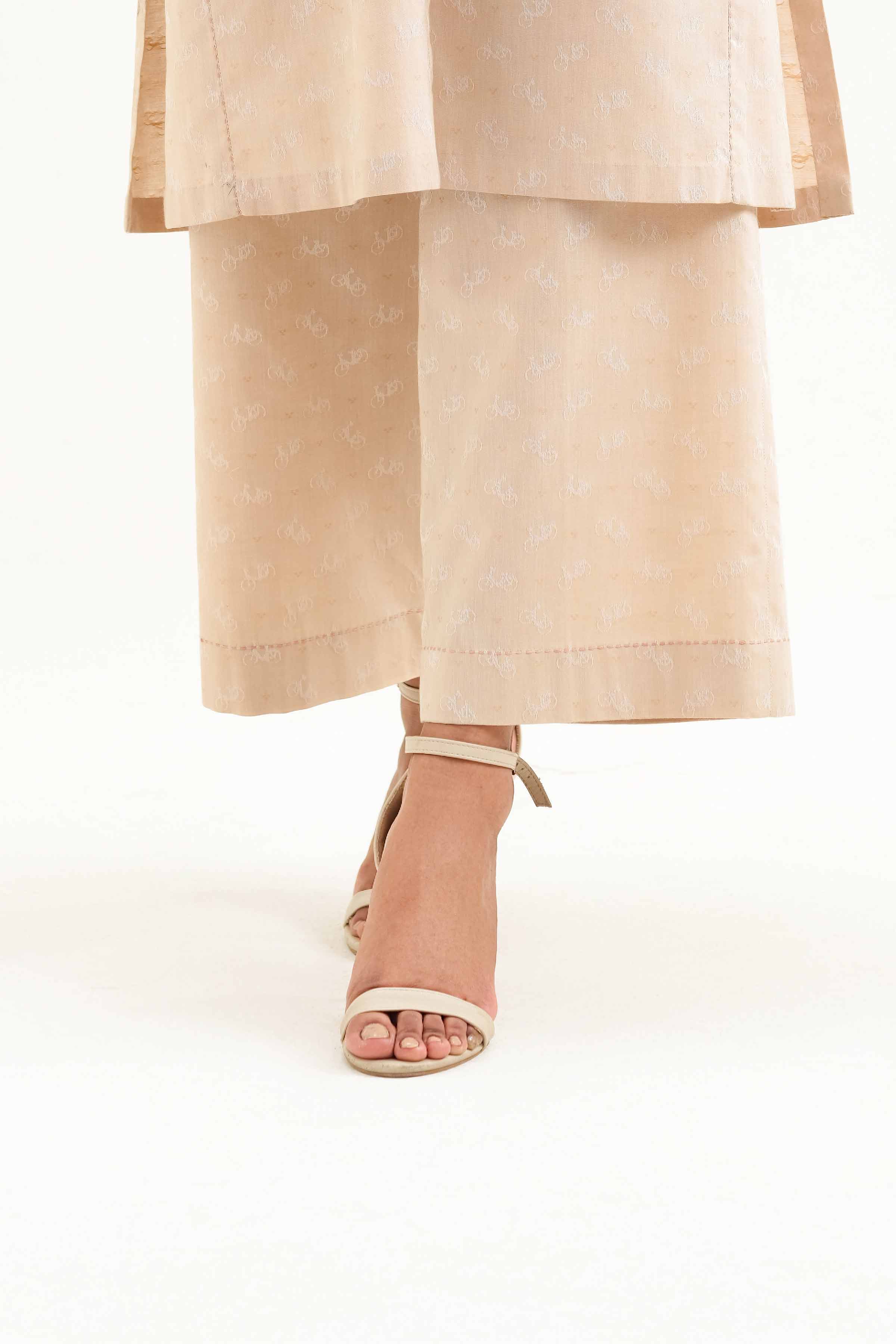 NishatUK - Brown Embroidered  Jacquard 2-piece ready to wear Luxury Dress