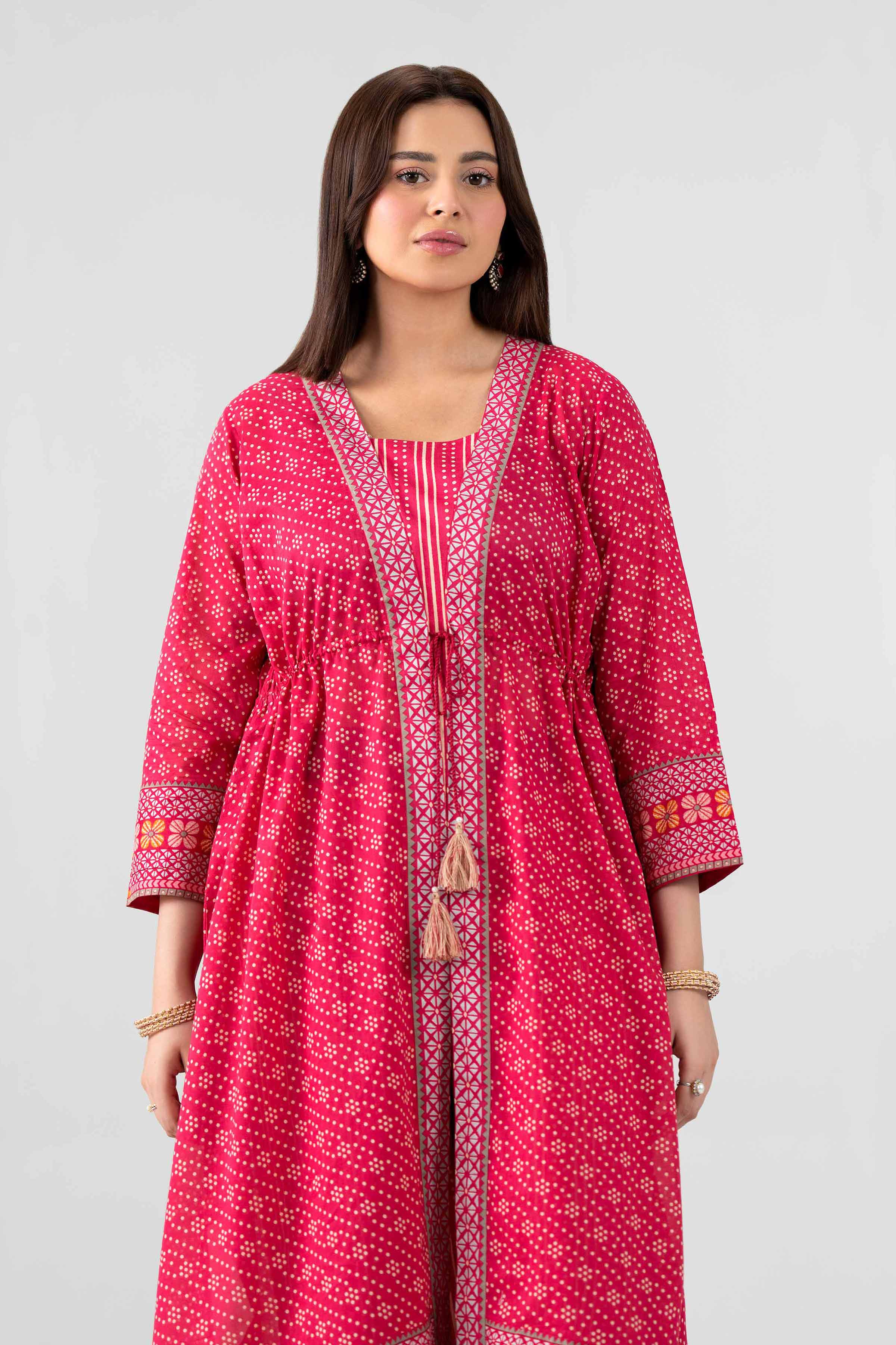 Nishat UK - Pink Embroidered Lawn 2 Pieces ready to wear luxury Dress