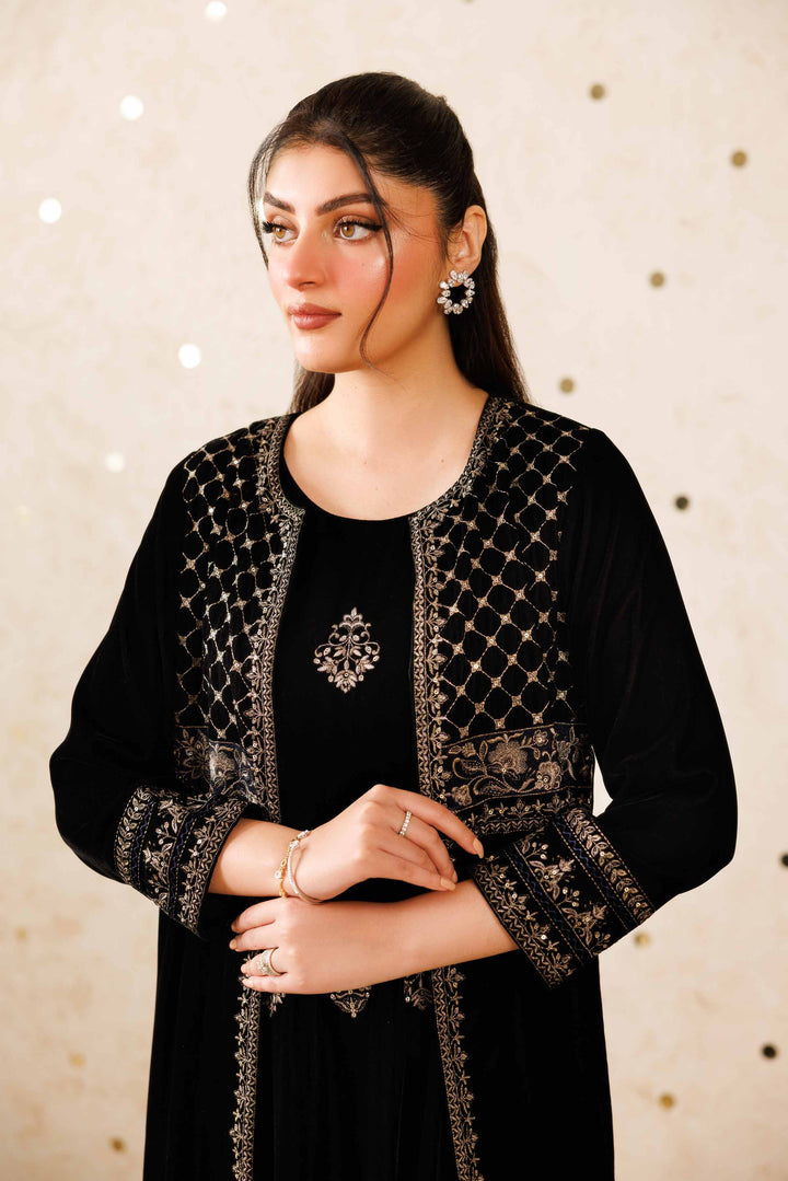 2 Piece - Embroidered Suit - KFW25-01 Luxury Pret Cross Season Edit 2025
