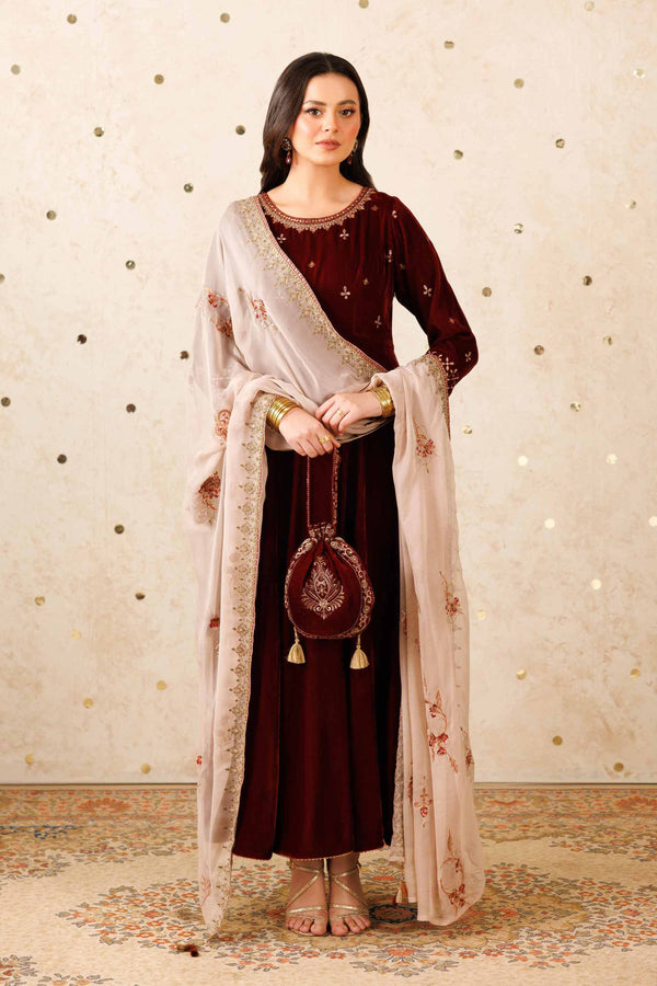 2 Piece - Embroidered Suit - KFW25-05