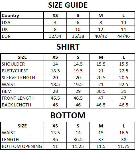 Size Guide