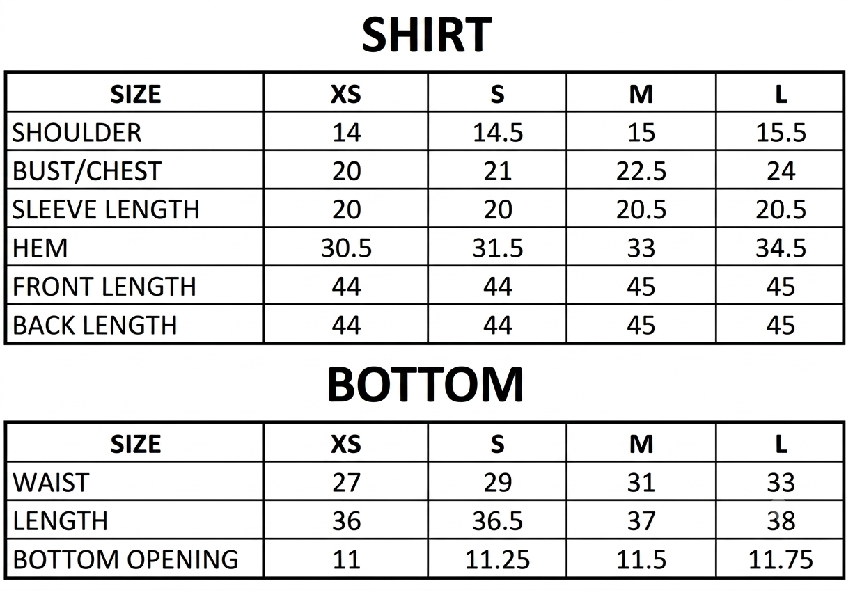Size Guide
