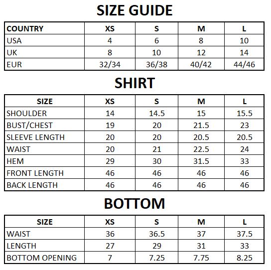 Size Guide