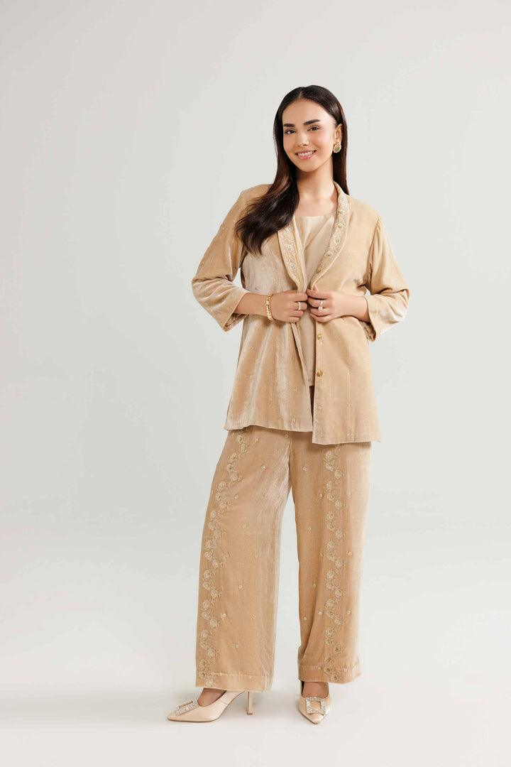 3 Piece - Embroidered Suit - KFW25-17 Luxury Pret Cross Season Edit 2025