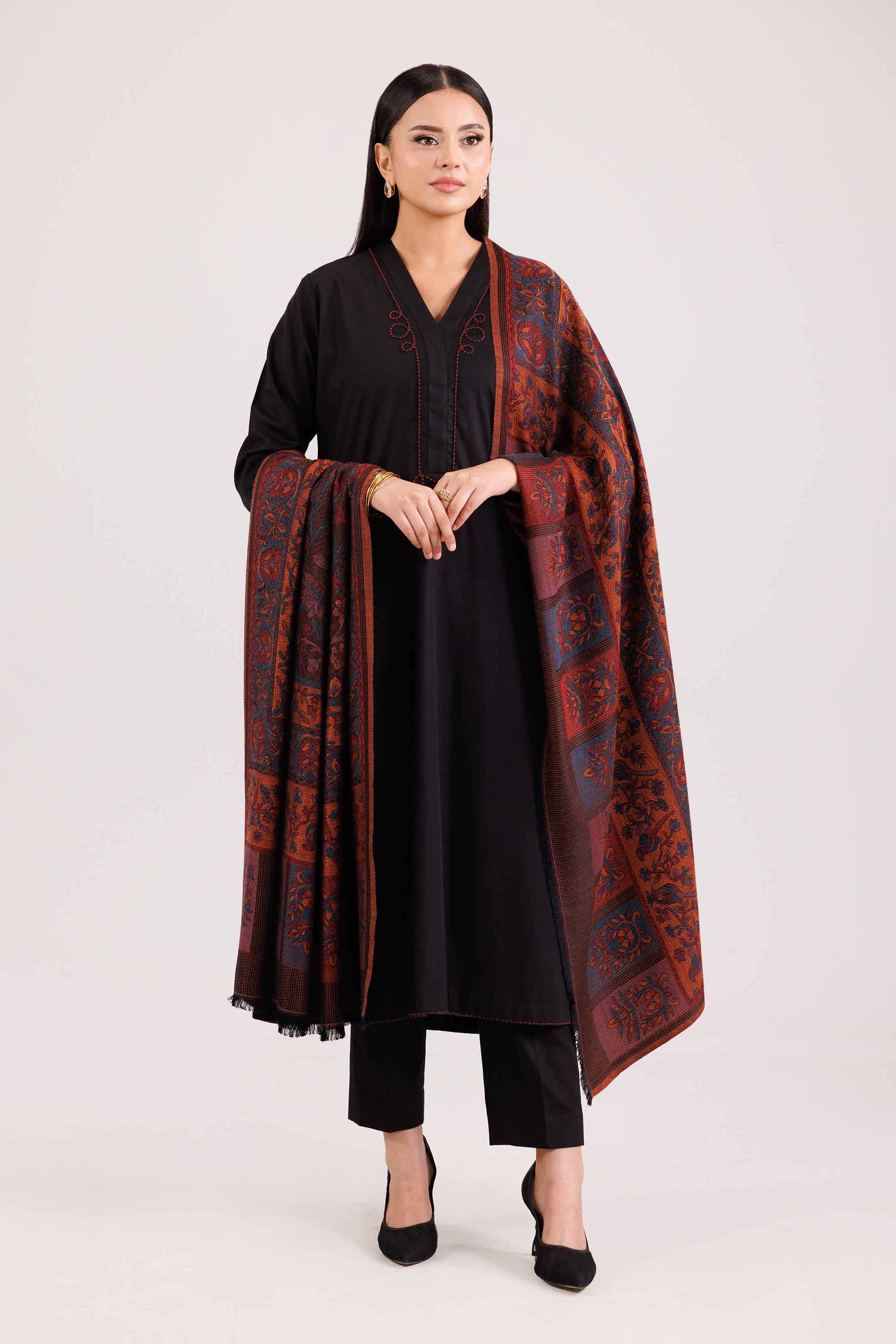 3 Piece - Embroidered Suit - KFW25-175