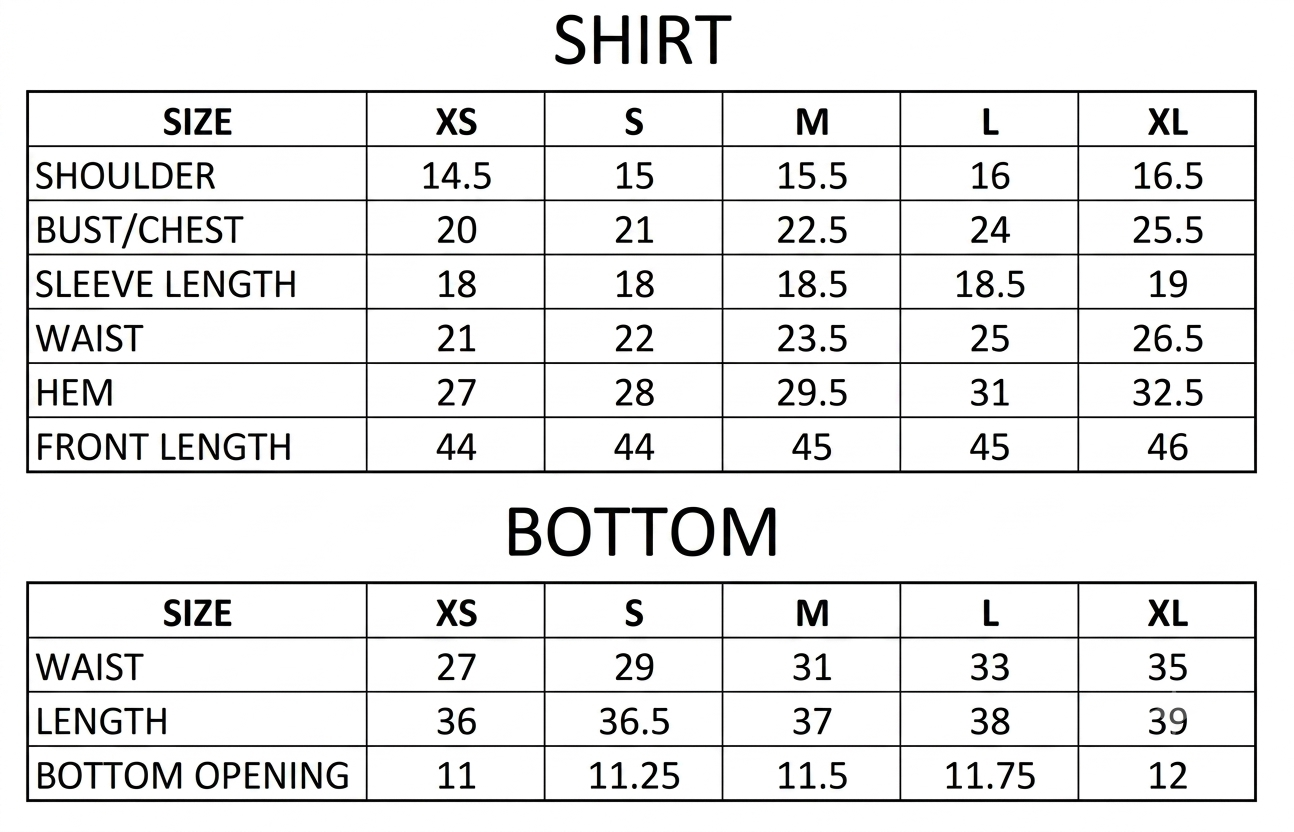 Size Guide