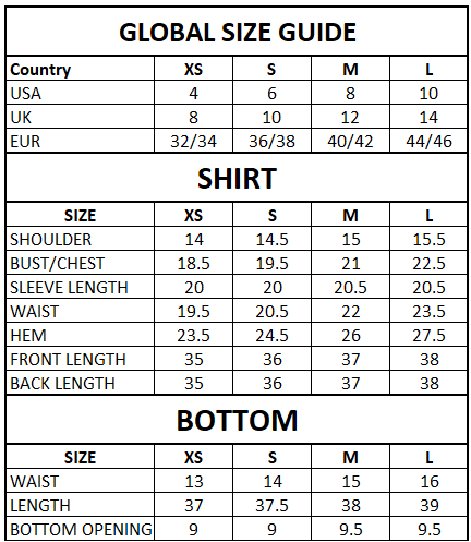 Size Guide