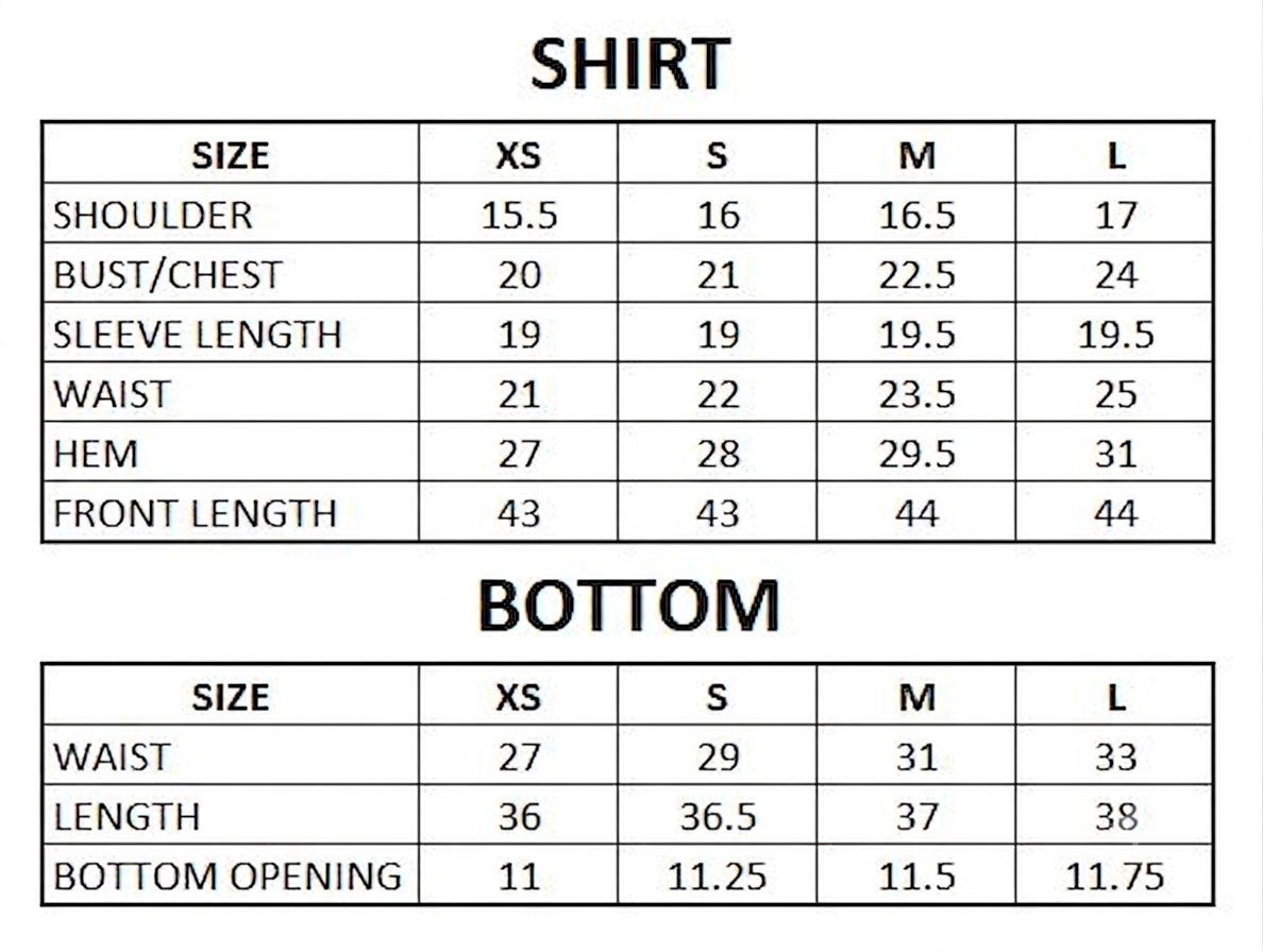 Size Guide