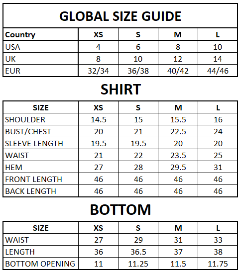 Size Guide