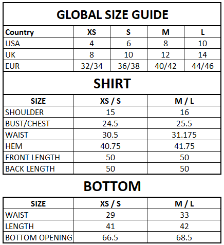 Size Guide