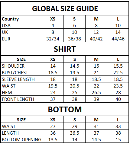 Size Guide