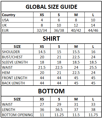 Size Guide