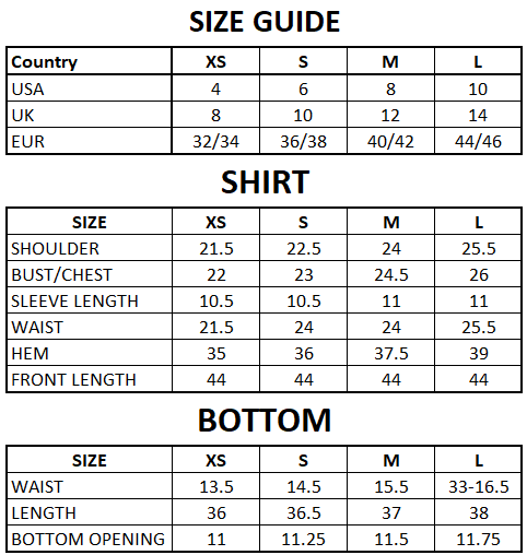 Size Guide
