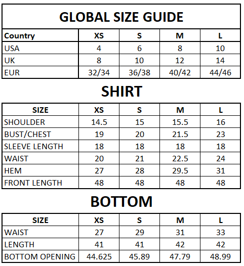 Size Guide