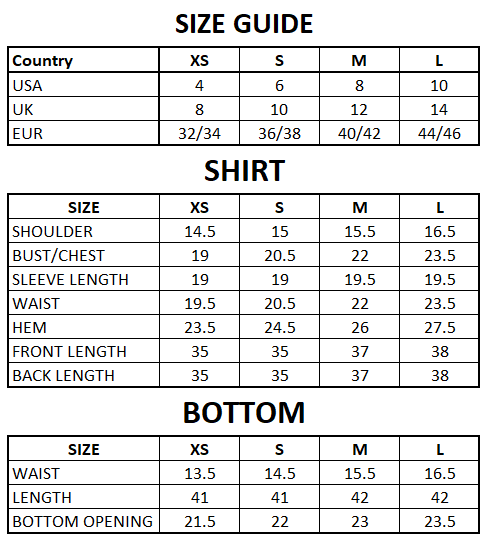 Size Guide