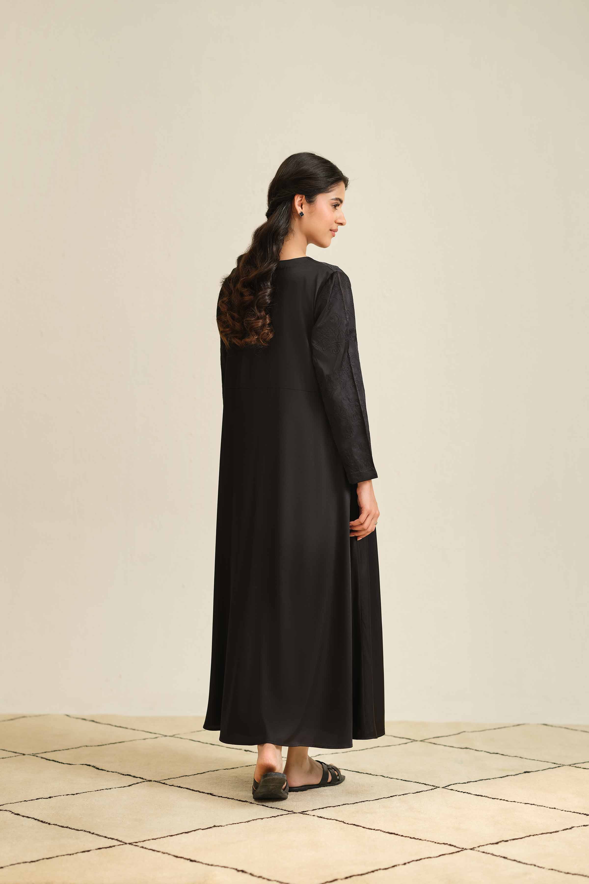 NishatUK - Brown Embroidered   Shamouse 2-piece ready to wear Luxury Dress