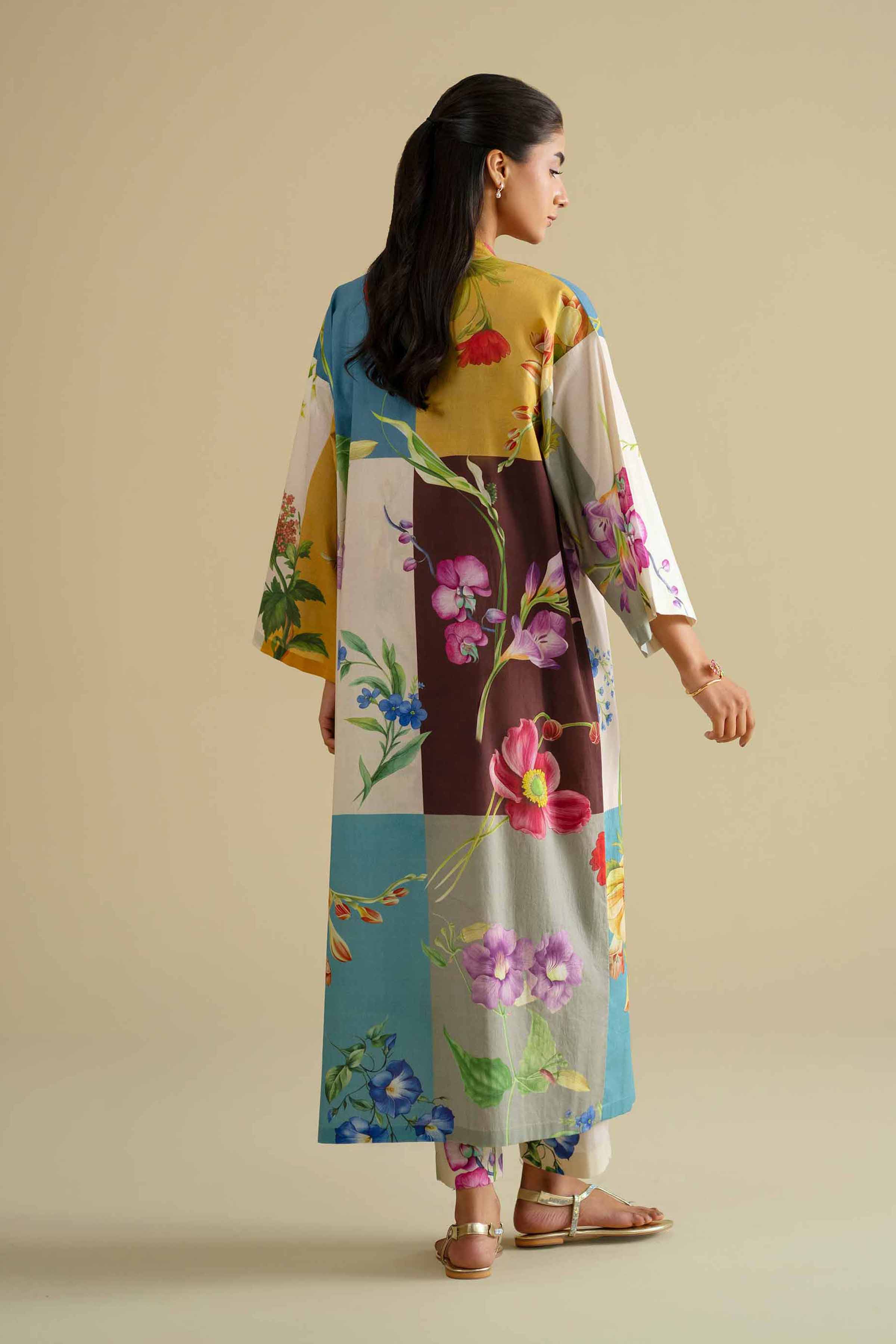 NishatUK - Multi Printed Cambric 3-piece ready to wear Suit