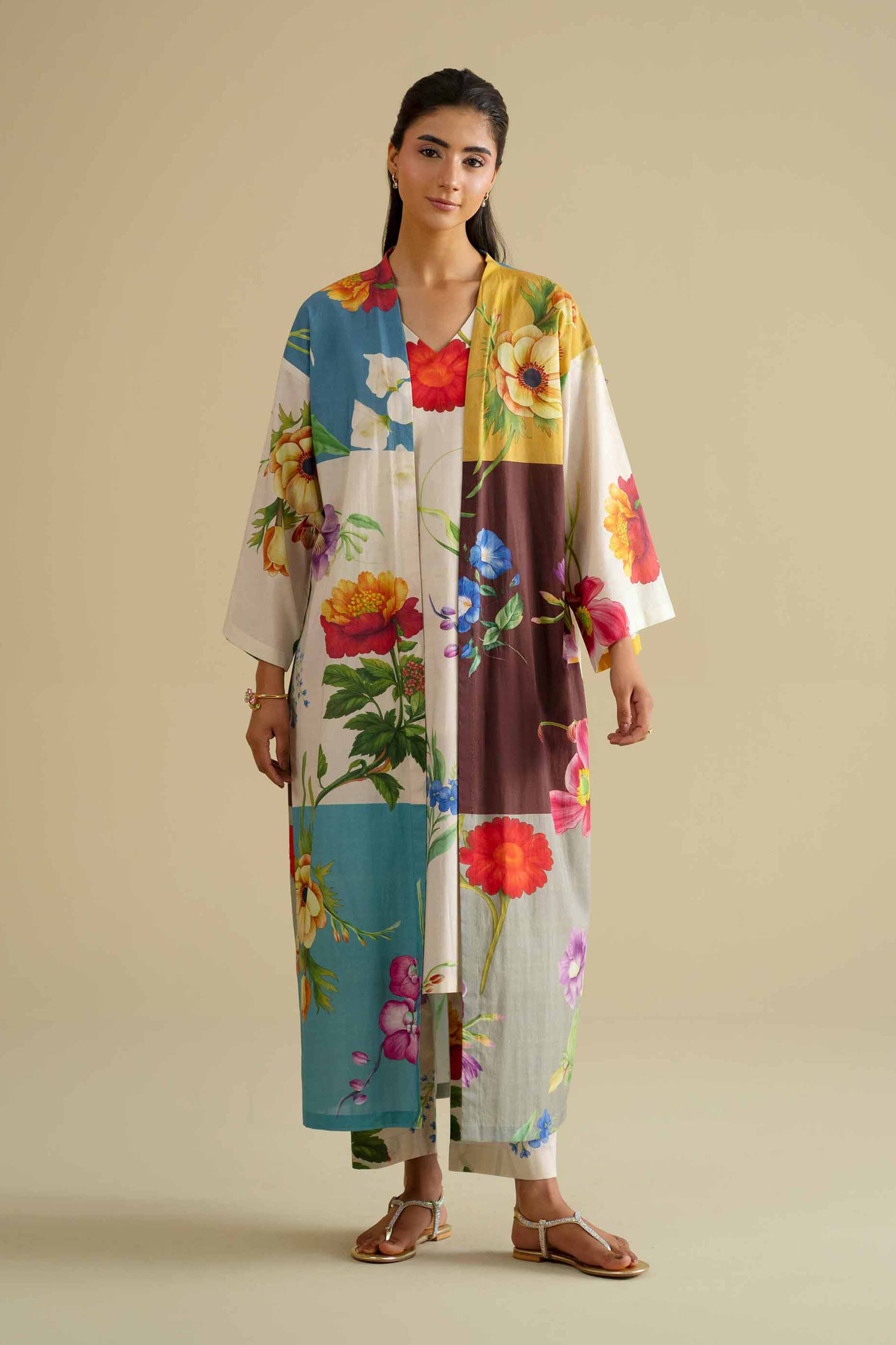 NishatUK - Multi Printed Cambric 3-piece ready to wear Suit
