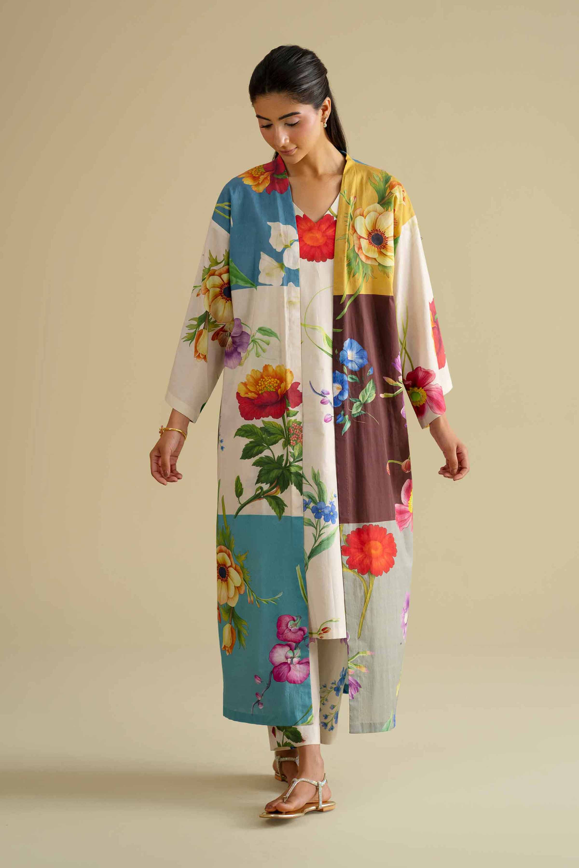 NishatUK - Multi Printed Cambric 3-piece ready to wear Suit