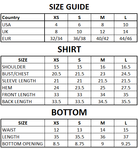 Size Guide