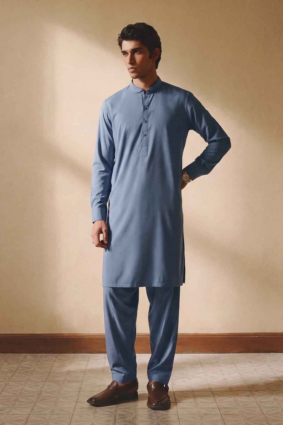 Nishat UK - Grey Solids  Boski 2 Pieces ready to wear 
