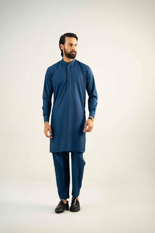 2 Piece - Embroidered Suit - NMST-SM25-7