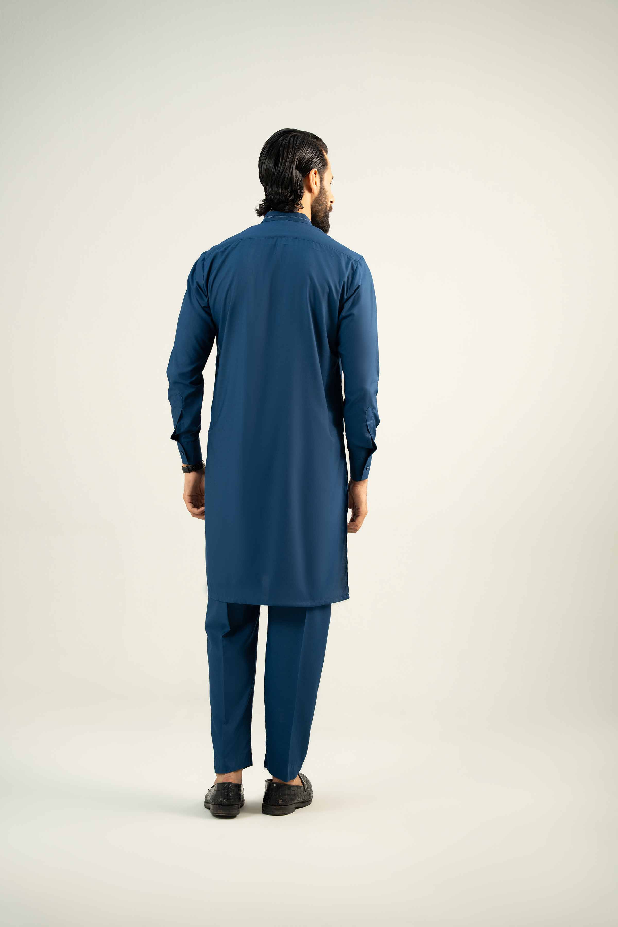 NishatUK - Blue Embroidered   Ambassadar 2-piece ready to wear Dress