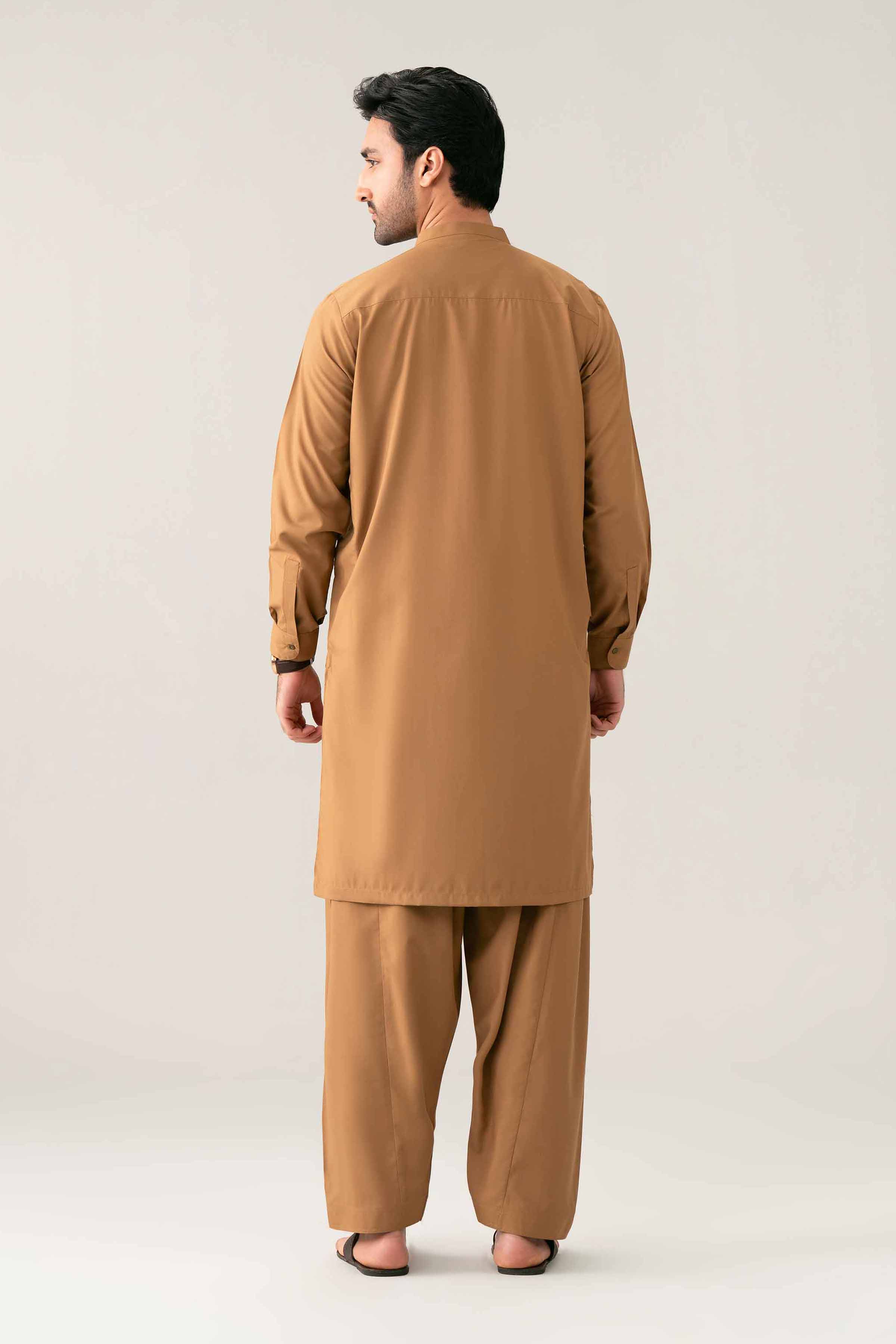 Nishat UK - Brown Embroidered PV 2-piece ready to wear suit