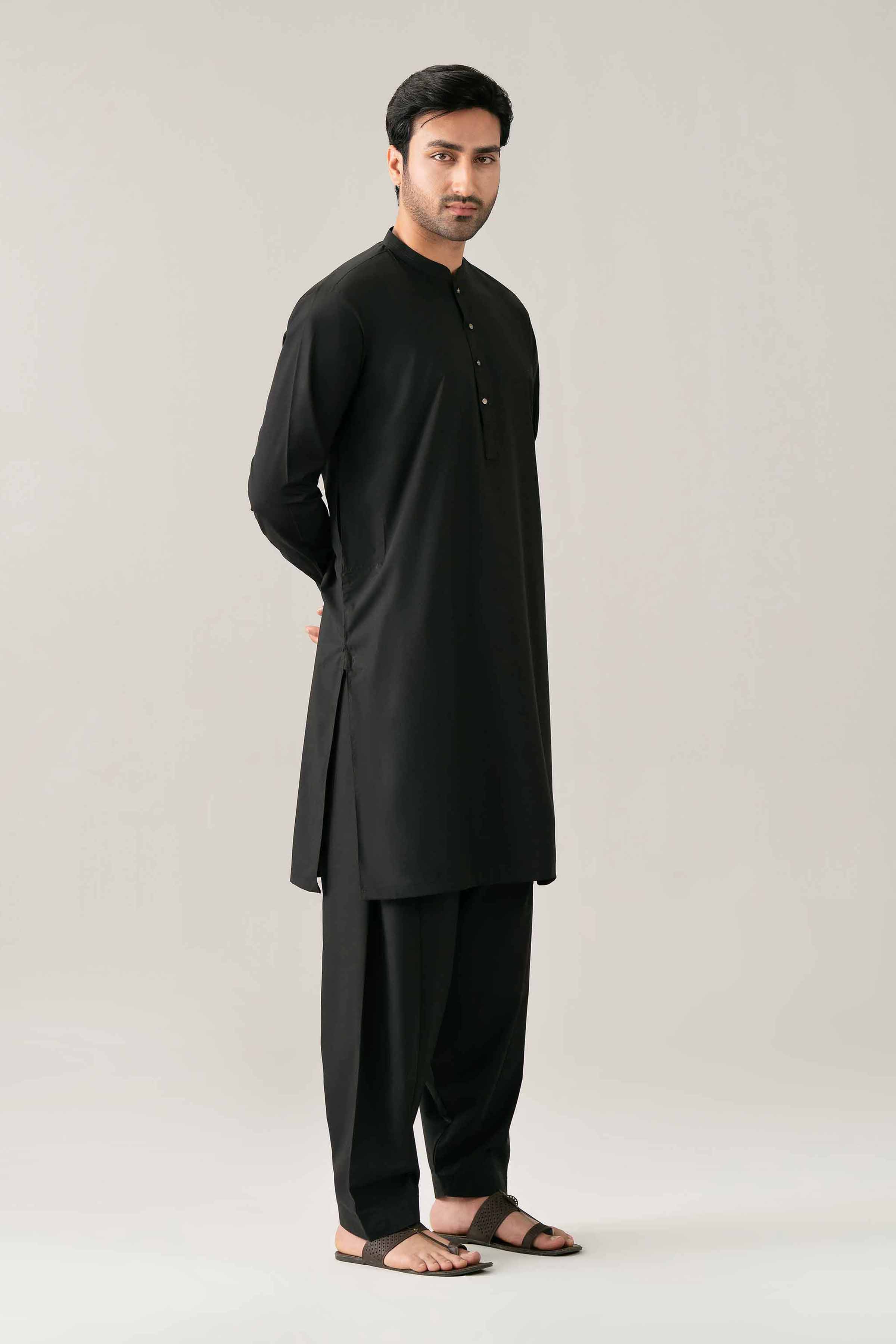 Nishat UK - Black Solids PV 2-piece ready to wear Dress