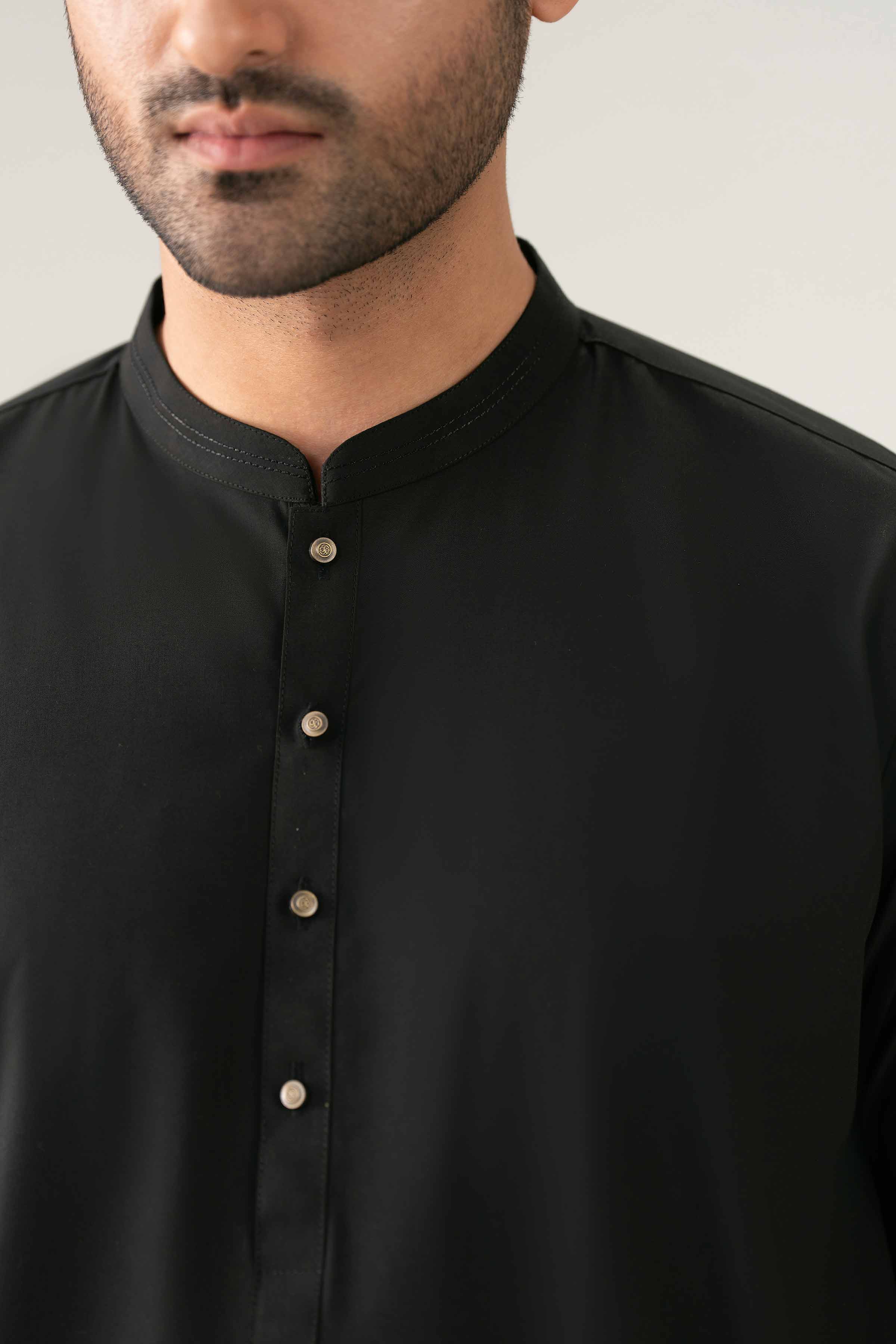 Nishat UK - Black Solids PV 2-piece ready to wear Dress