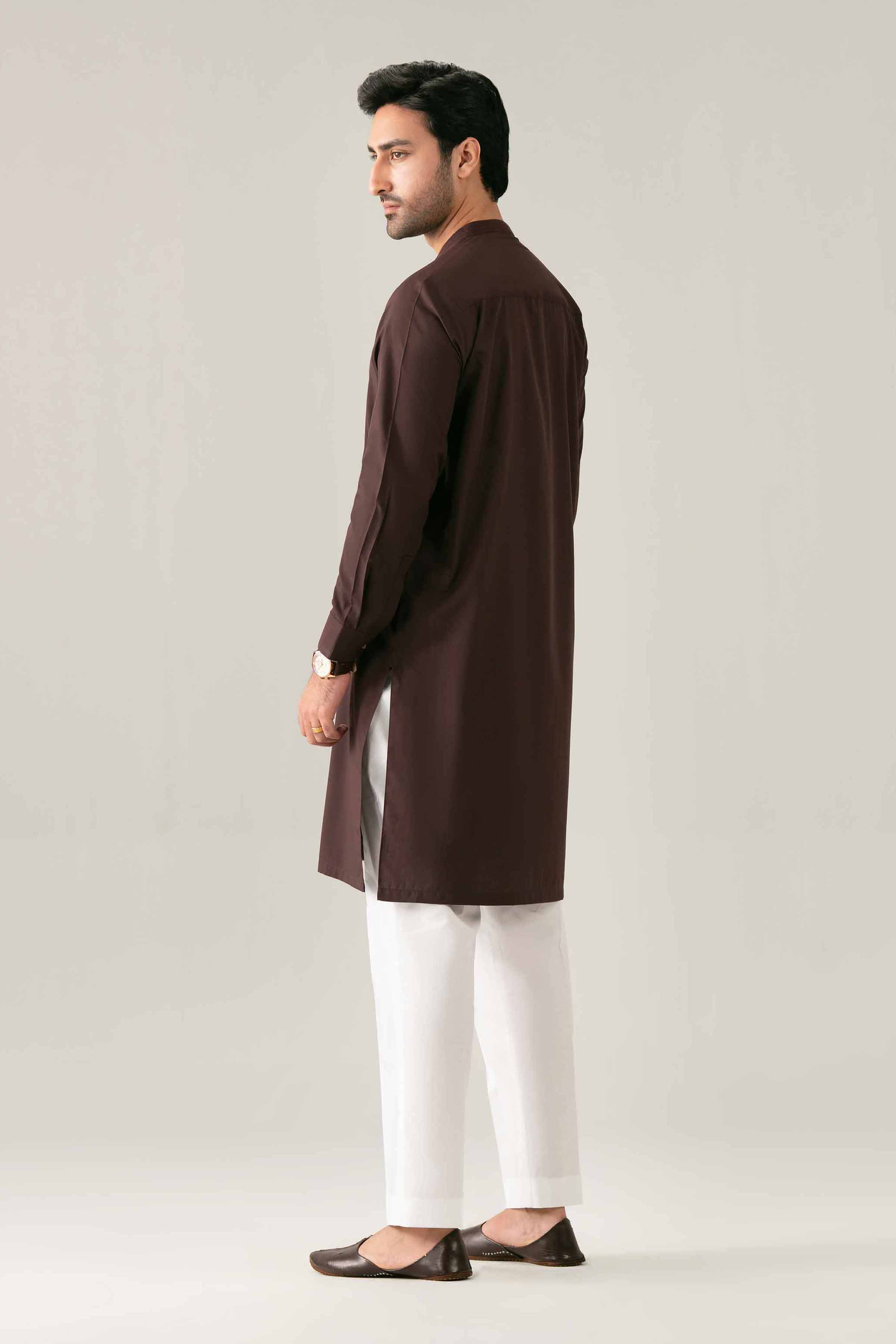Nishat UK - Purple Embroidered PV 1-piece ready to wear kurta