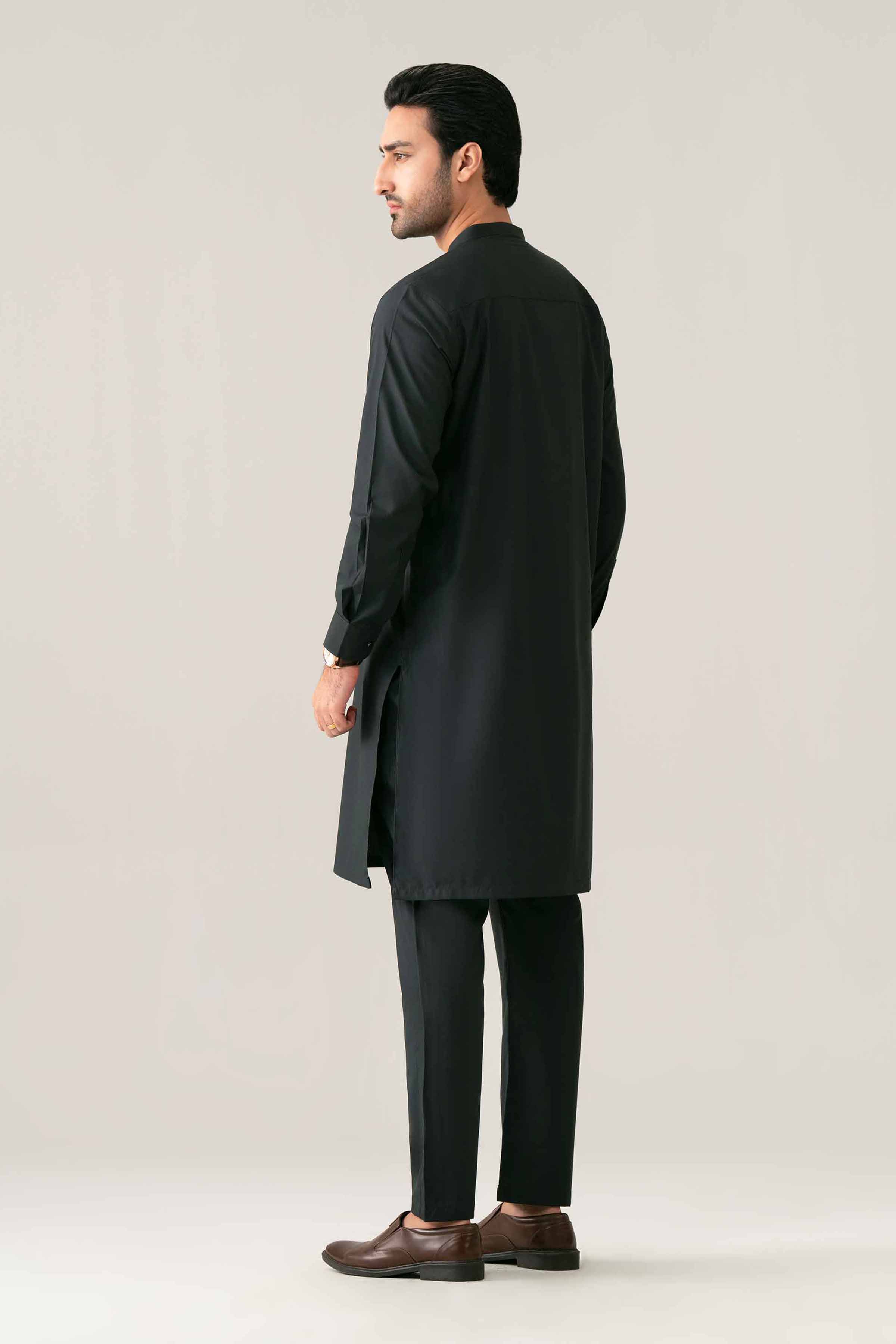 Nishat UK - Black Solids PV 2-piece ready to wear suit