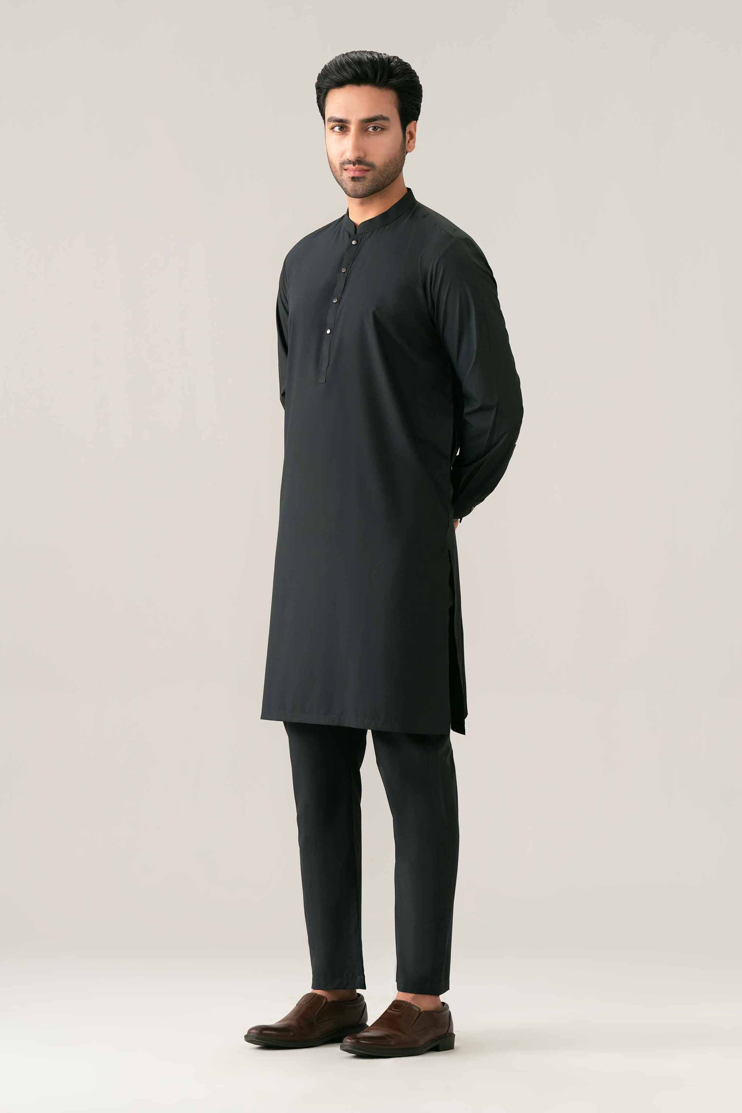 Nishat UK - Black Solids PV 2-piece ready to wear suit