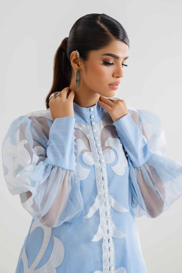 2 Piece - Embroidered Suit - PCS25-10