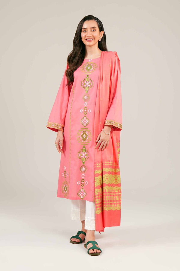 2 Piece - Embroidered Suit - PE24-100