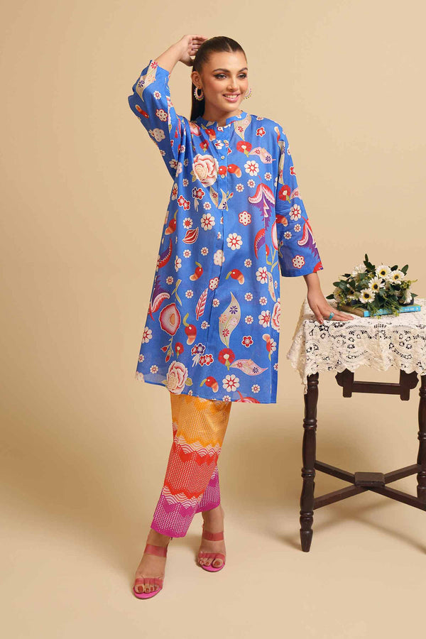 2 Piece - Printed Suit - PE24-222