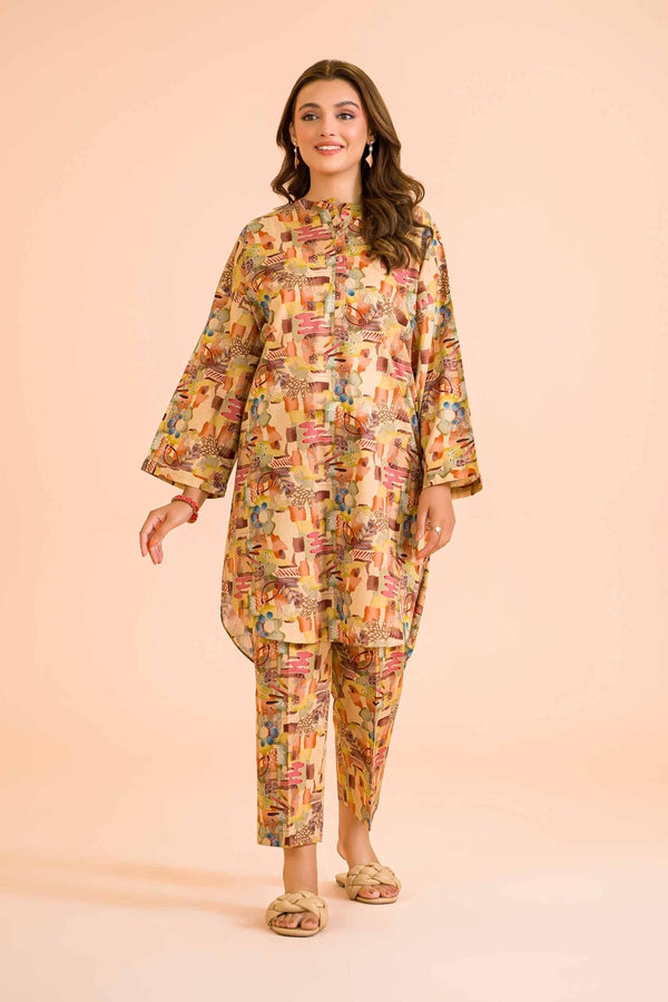 2 Piece - Printed Suit - PE24-351