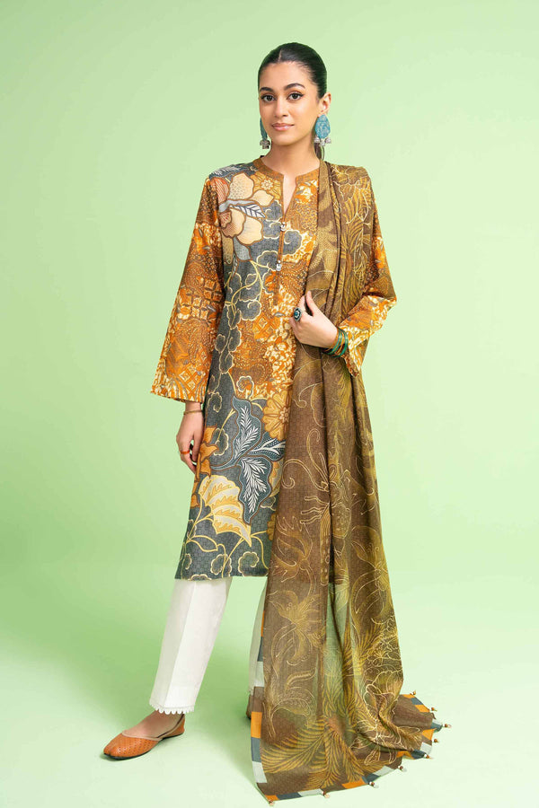 2 Piece - Printed Suit - PE24-363