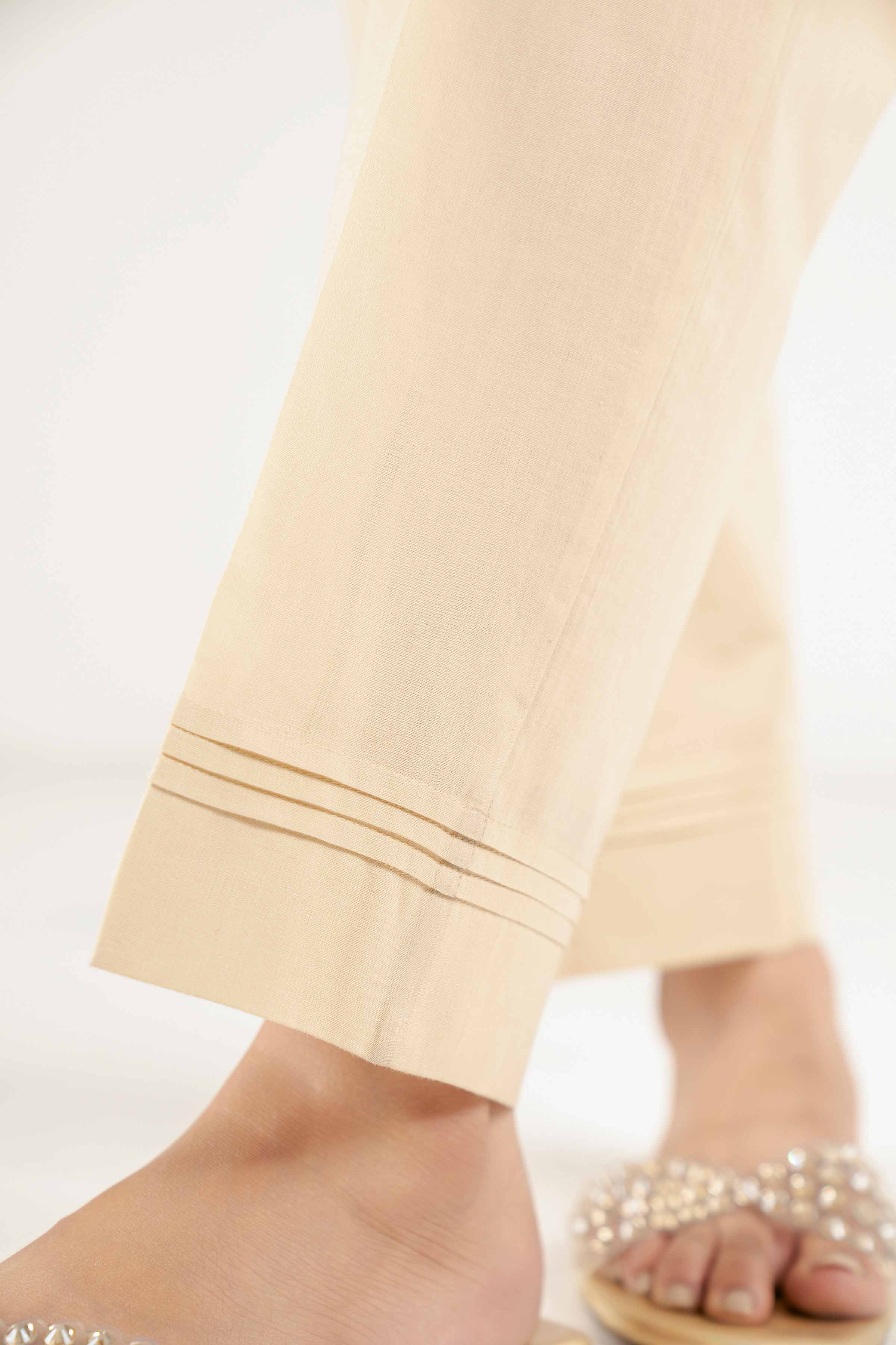 NishatUK - Brown Solids  Cambric 1-piece ready to wear Trouser