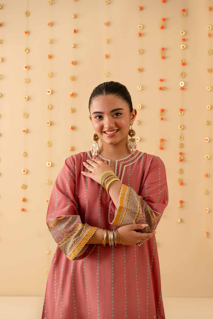 Printed Shirt - PE25-191 For Women - Pret Collection | Nishat | Shop Online
